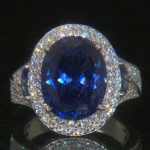 .925 Tanzanite Sim. Ring 7